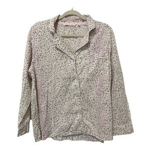 Victoria's Secret Pink and Brown Animal Print Sleep Set Medium